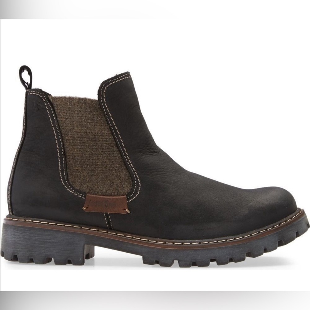 New Josef Seibel Marta 3 Chelsea Boot black leather size 37